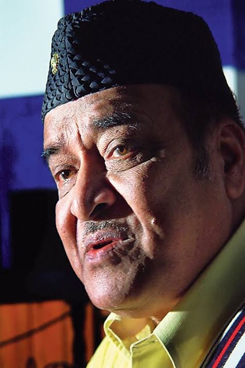 Portrait of Bhupen Hazarika