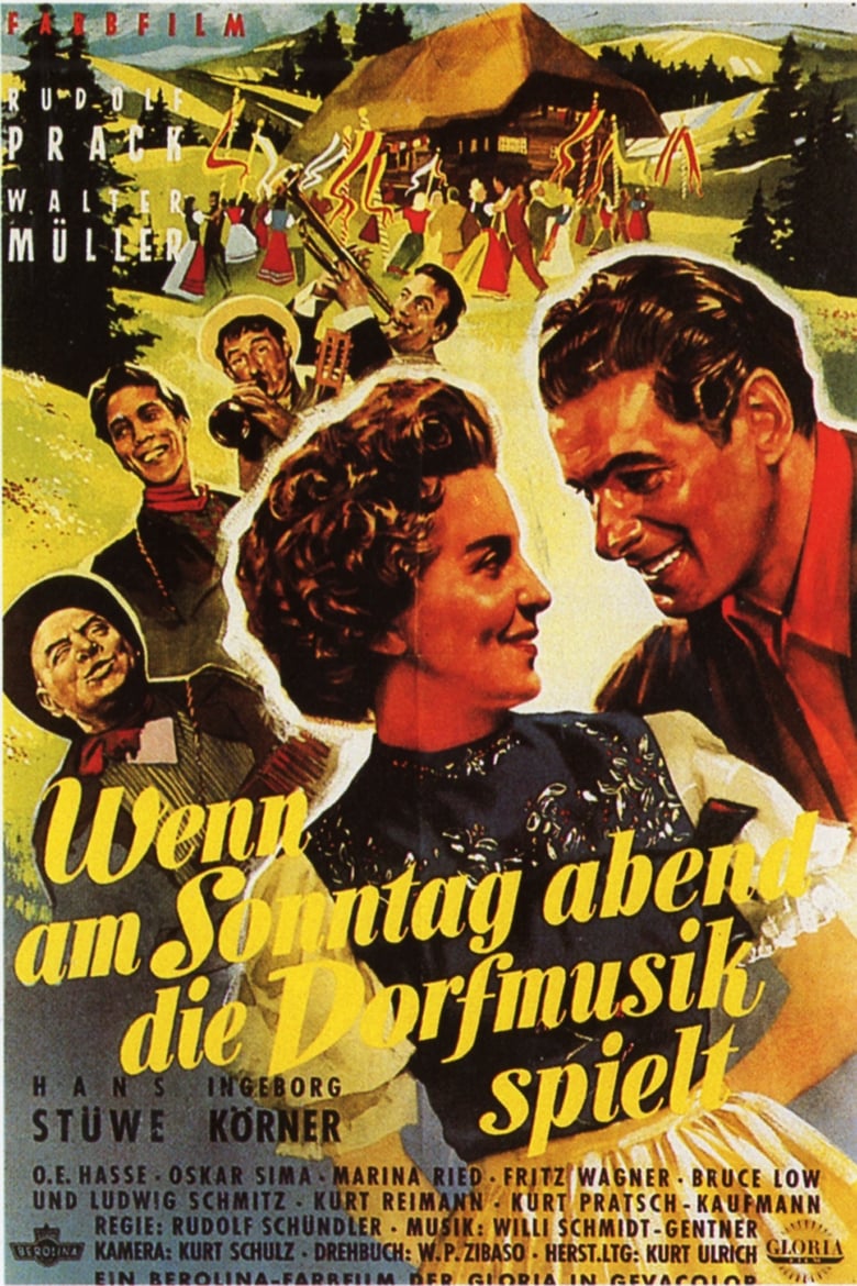 Poster of Wenn am Sonntagabend die Dorfmusik spielt