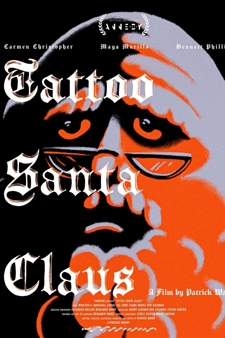 Poster of Tattoo Santa Claus