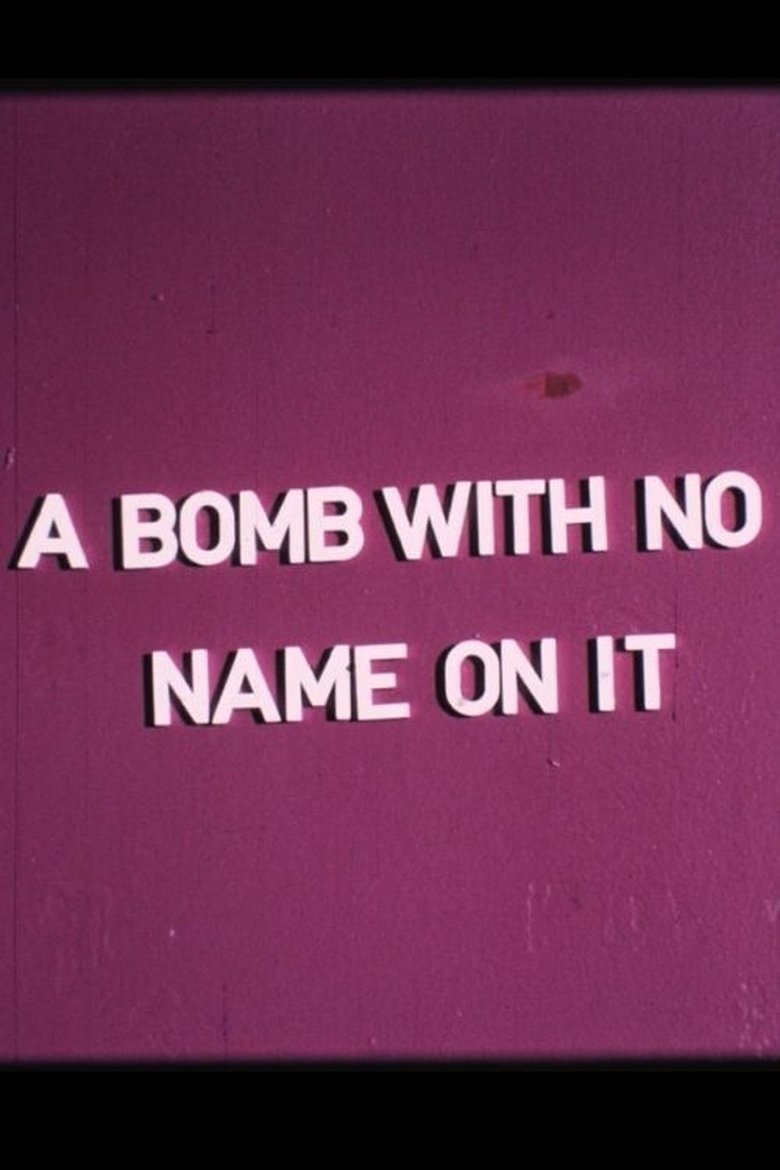 Poster of A Bomb with No Name On It