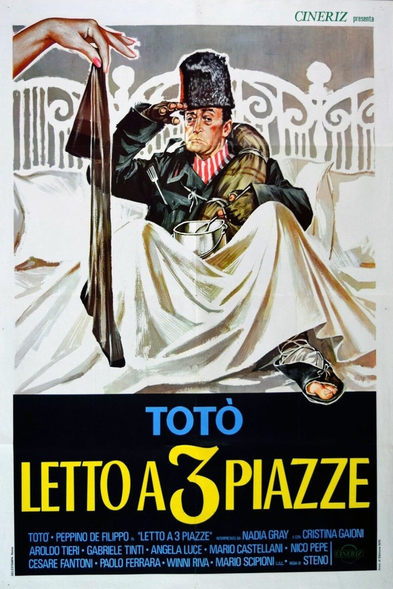 Poster of Letto a tre piazze