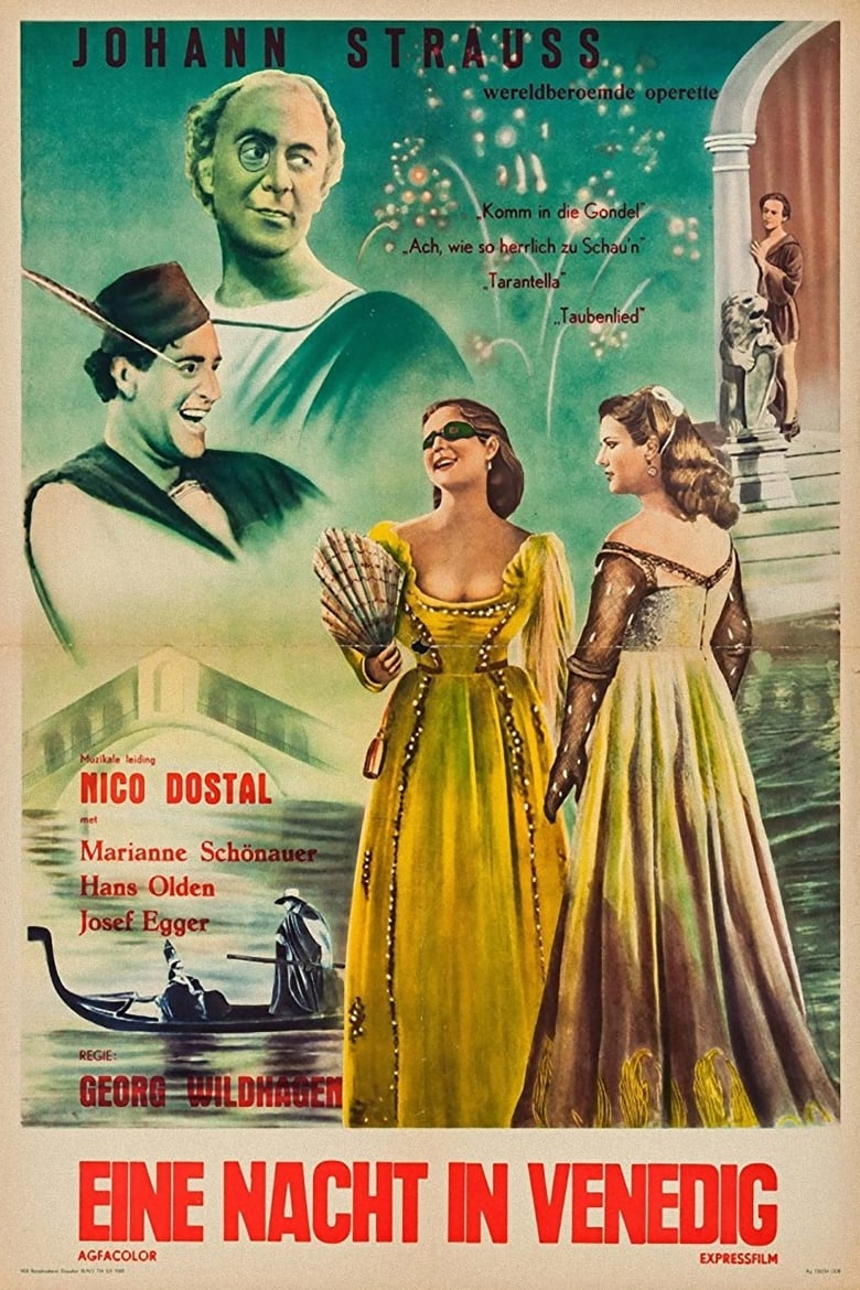 Poster of Eine Nacht in Venedig