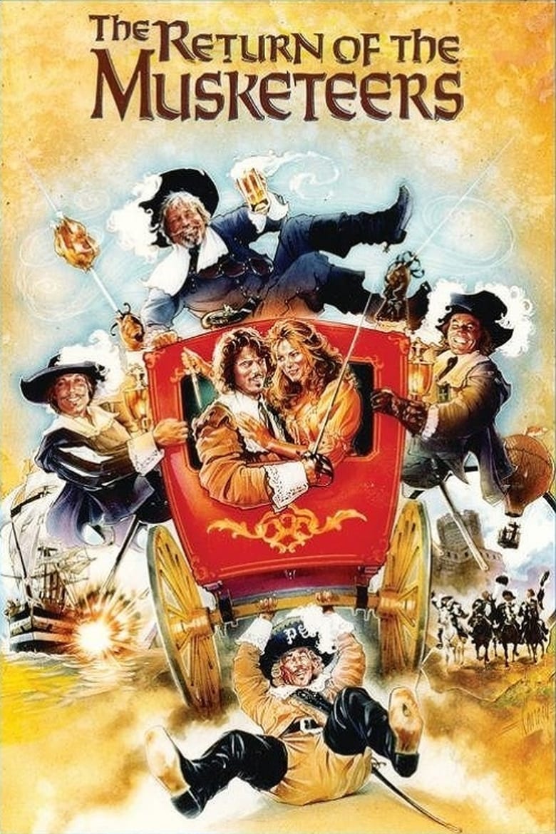 Poster of The Return of the Musketeers