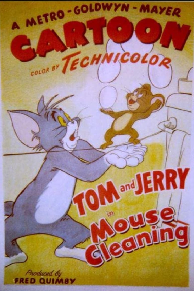 Poster of Mouse Cleaning