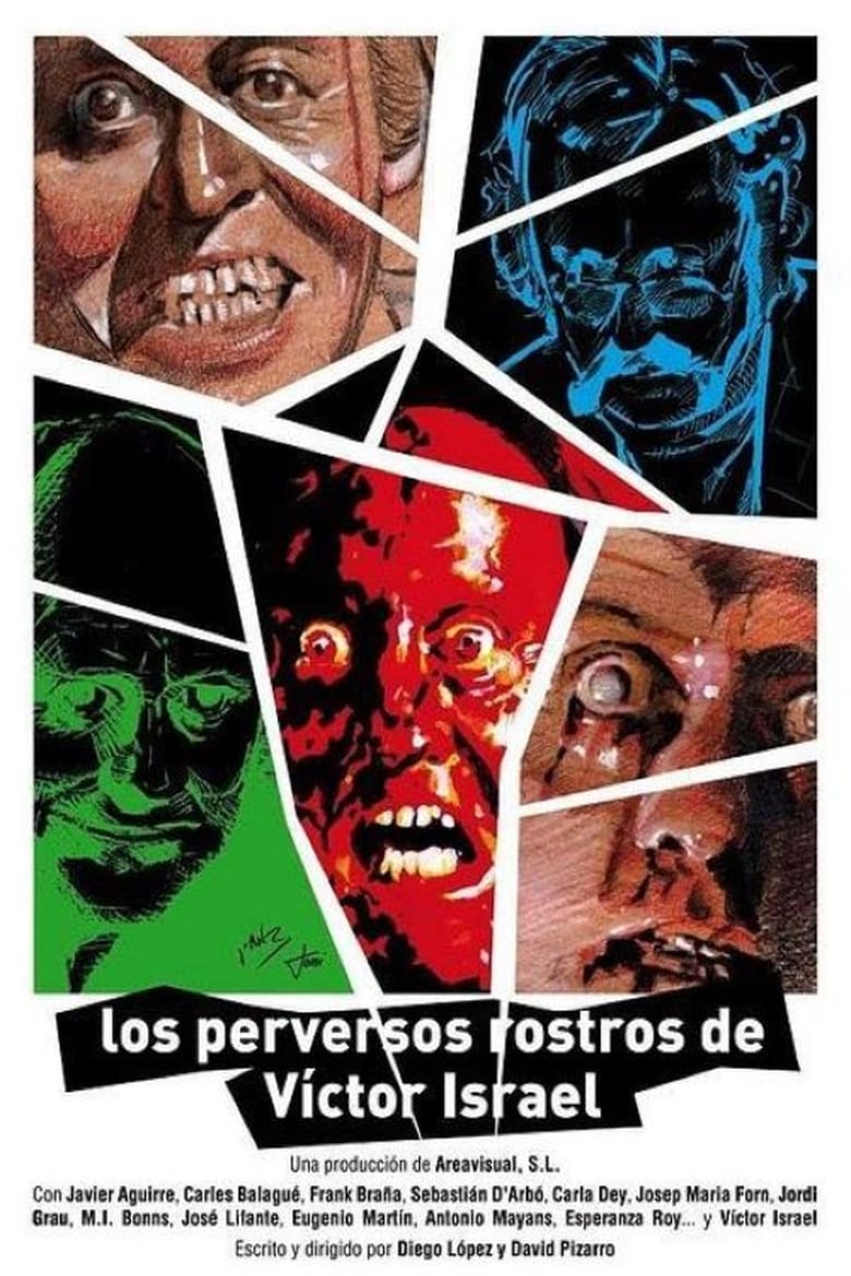 Poster of The Evil Faces of Víctor Israel