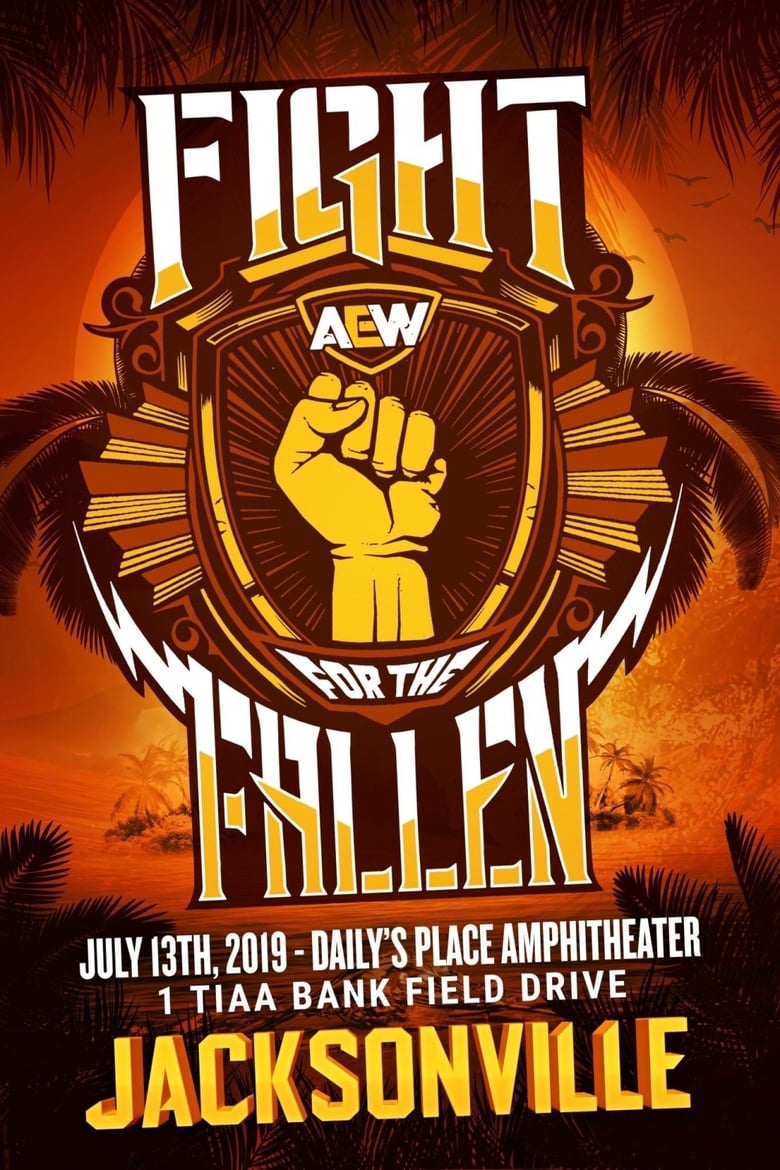 Poster of AEW Fight for the Fallen