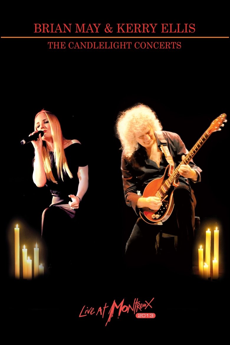 Poster of Brian May & Kerry Ellis - The Candlelight Concerts Live at Montreux