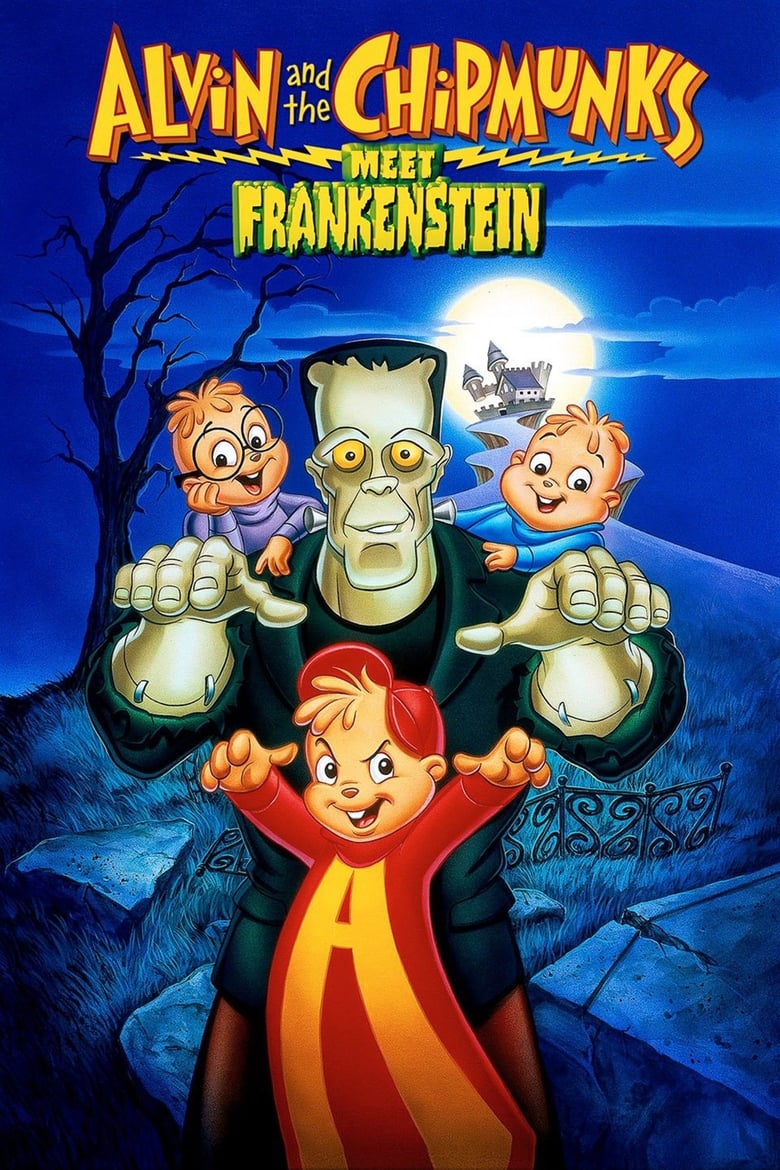 Poster of Alvin and the Chipmunks Meet Frankenstein