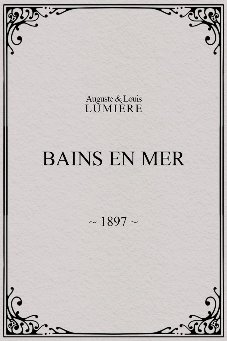 Poster of Bains en mer