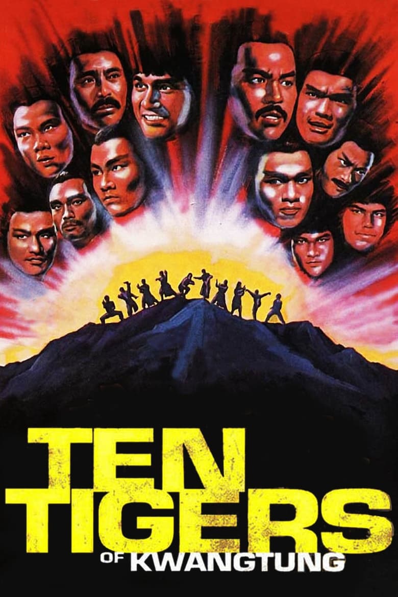 Poster of Ten Tigers of Kwangtung