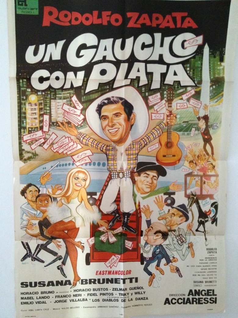 Poster of Un gaucho con plata