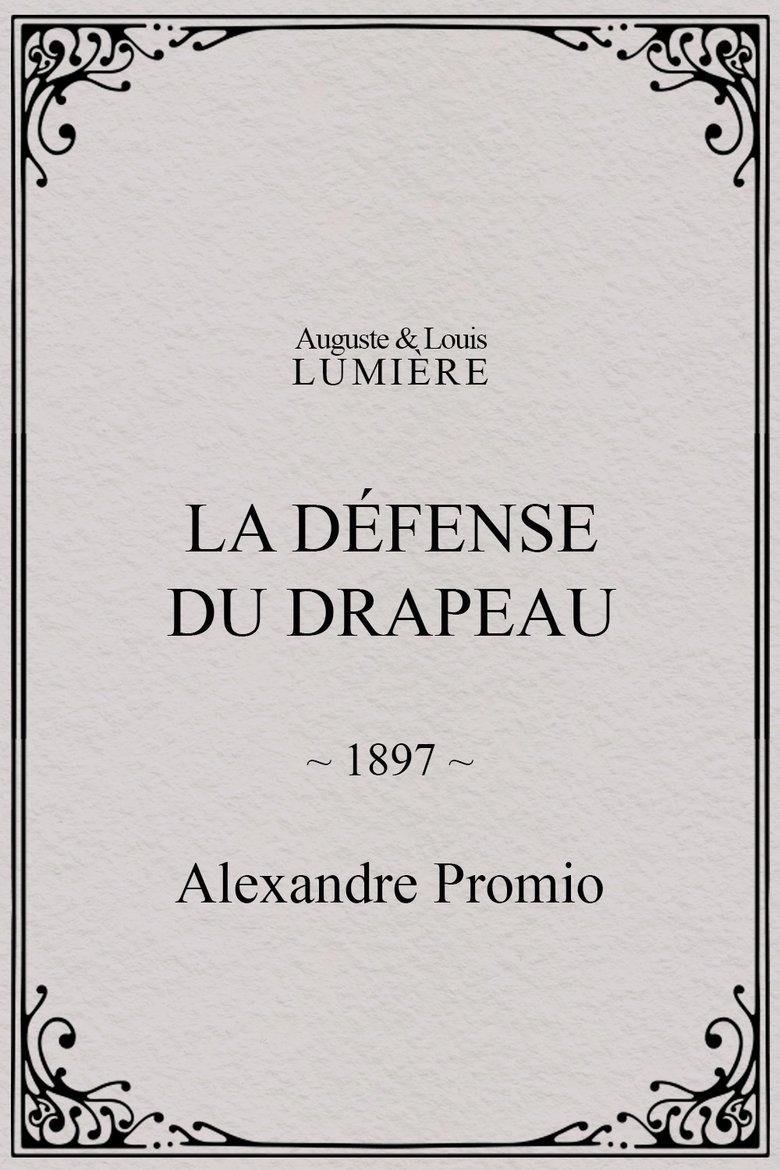 Poster of La défense du drapeau