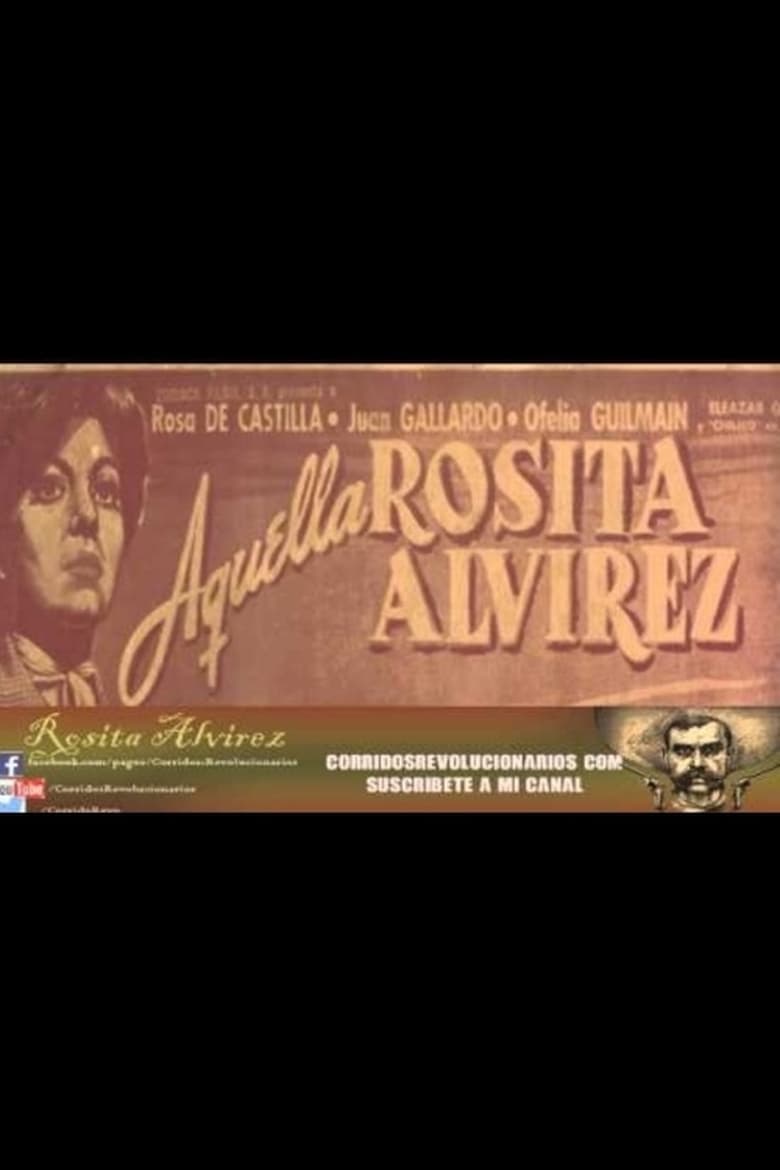 Poster of Aquella Rosita Alvírez