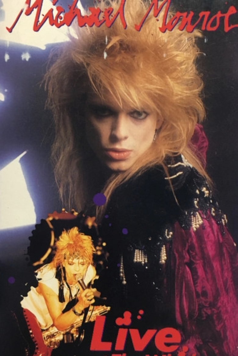 Poster of Michael Monroe Live At The Whisky 1989