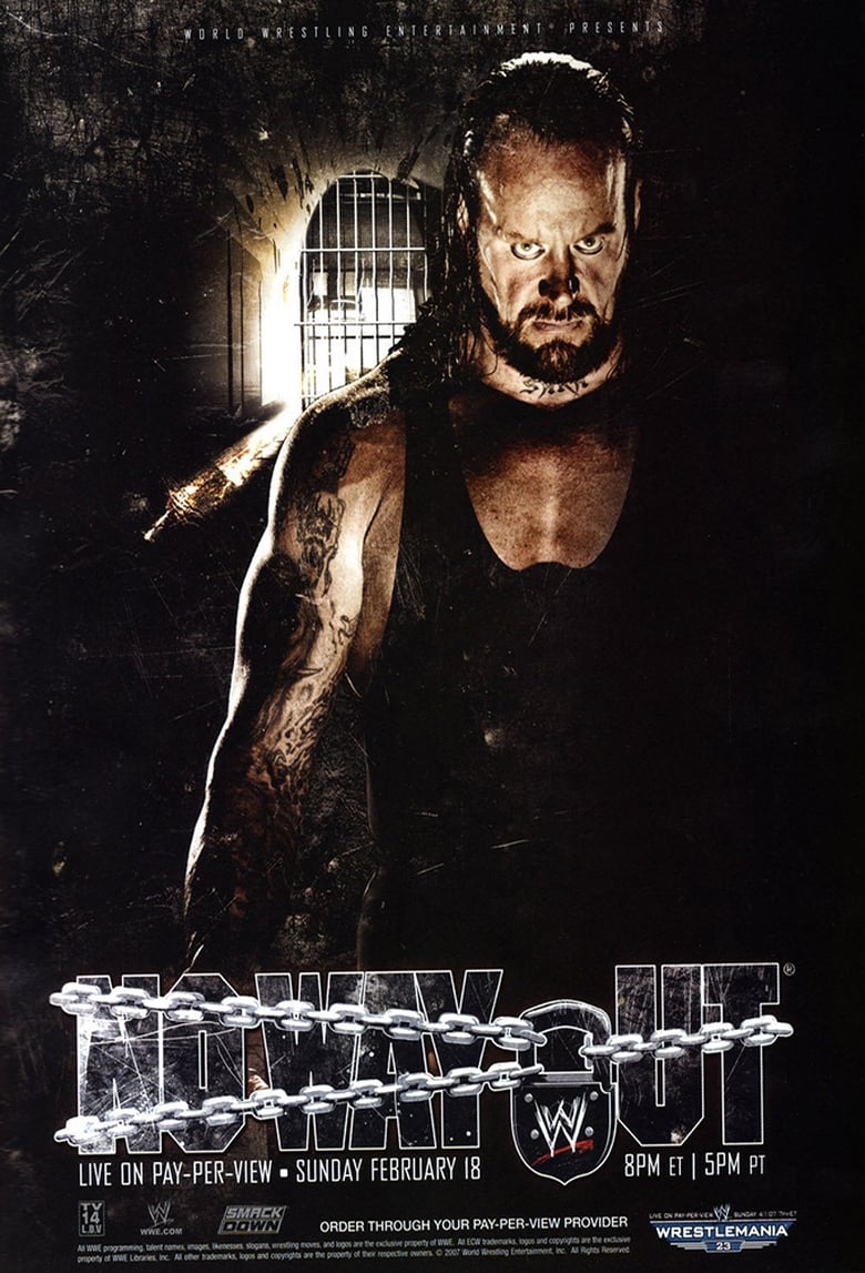 Poster of WWE No Way Out 2007