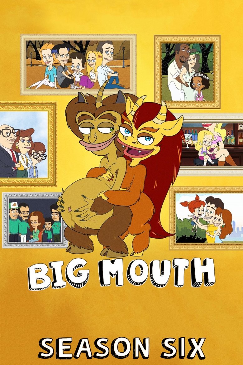 Poster of Cast and Crew in Big Mouth - Vagina Shame (Season 6 - Episode 3) - Vagina Shame