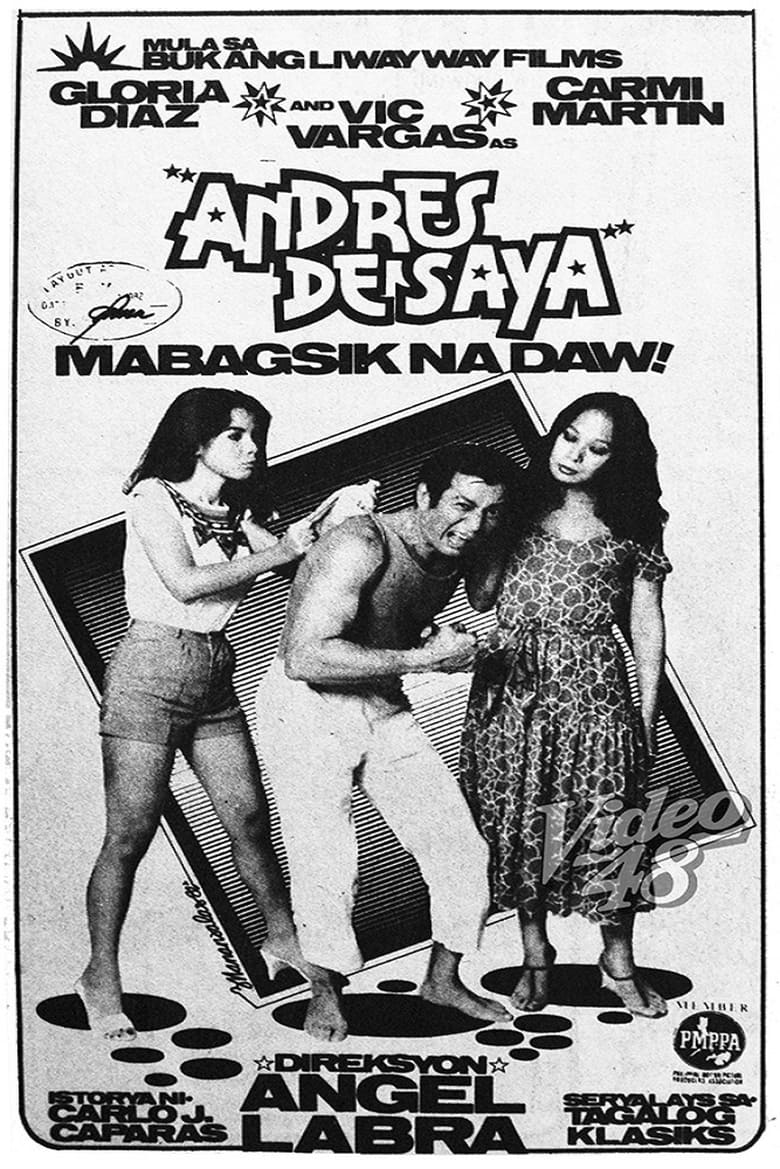 Poster of Andres De Saya (Mabagsik na Daw!)