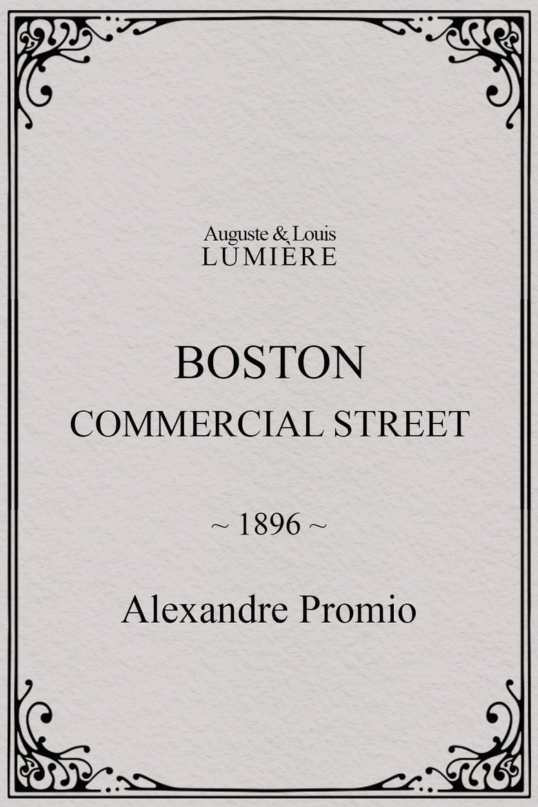 Poster of Boston, Commercial Street