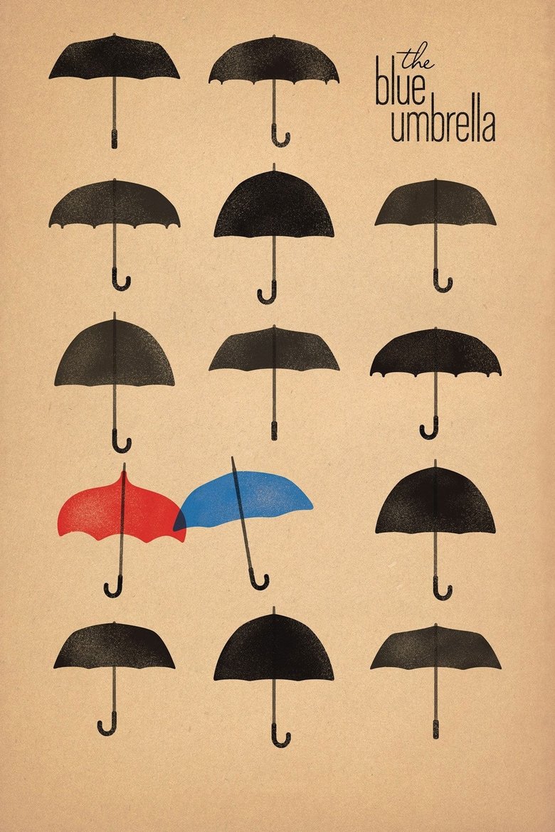 Poster of The Blue Umbrella