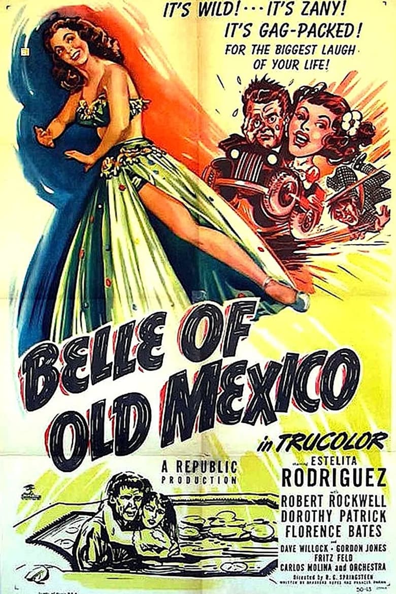 Poster of Belle of Old Mexico