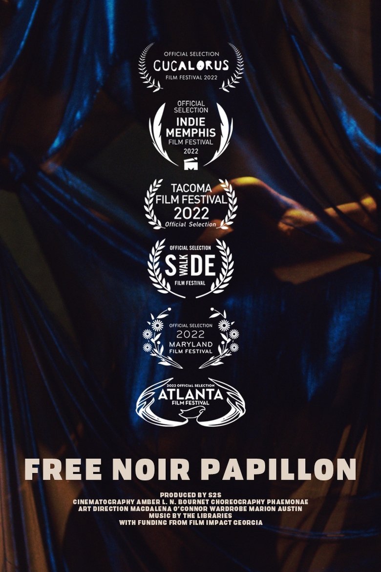 Poster of Free Noir Papillon