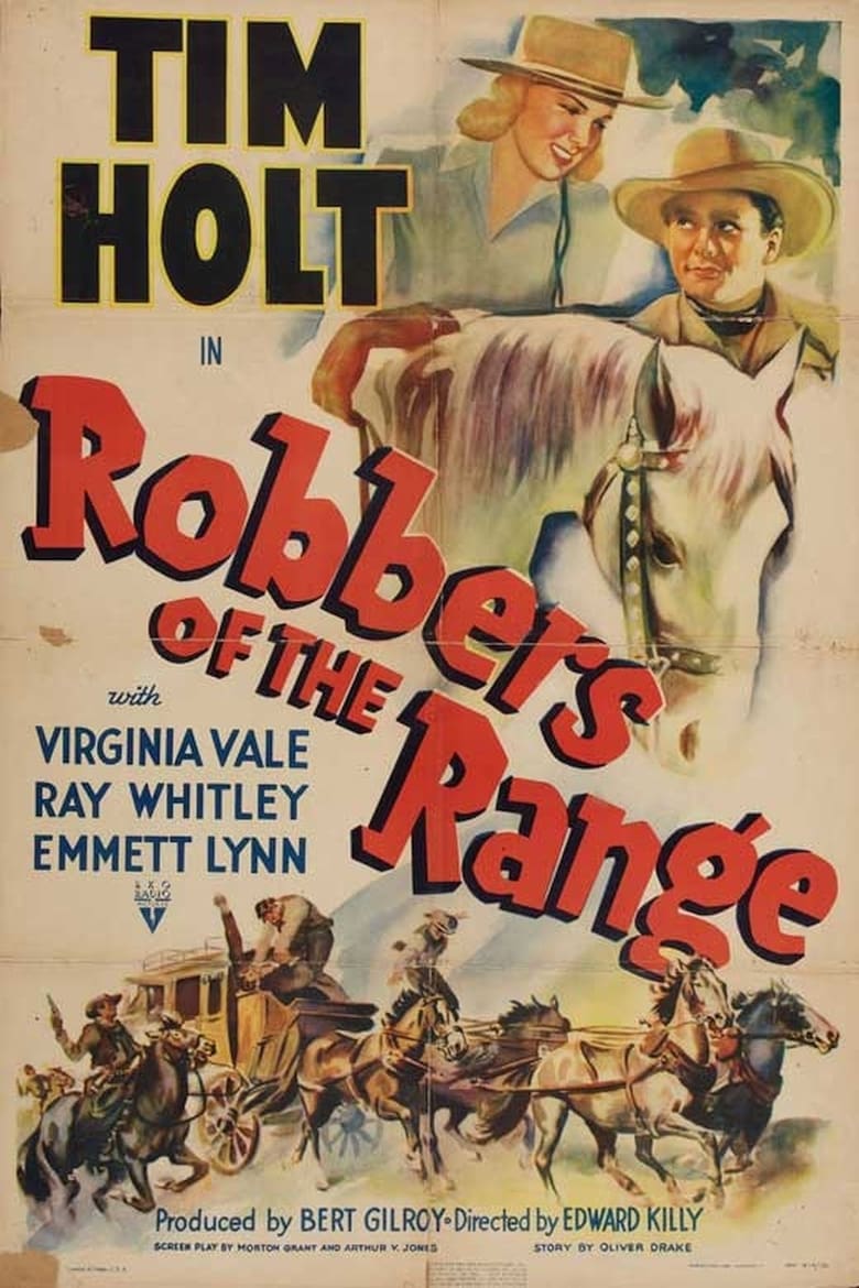 Poster of Robbers of the Range