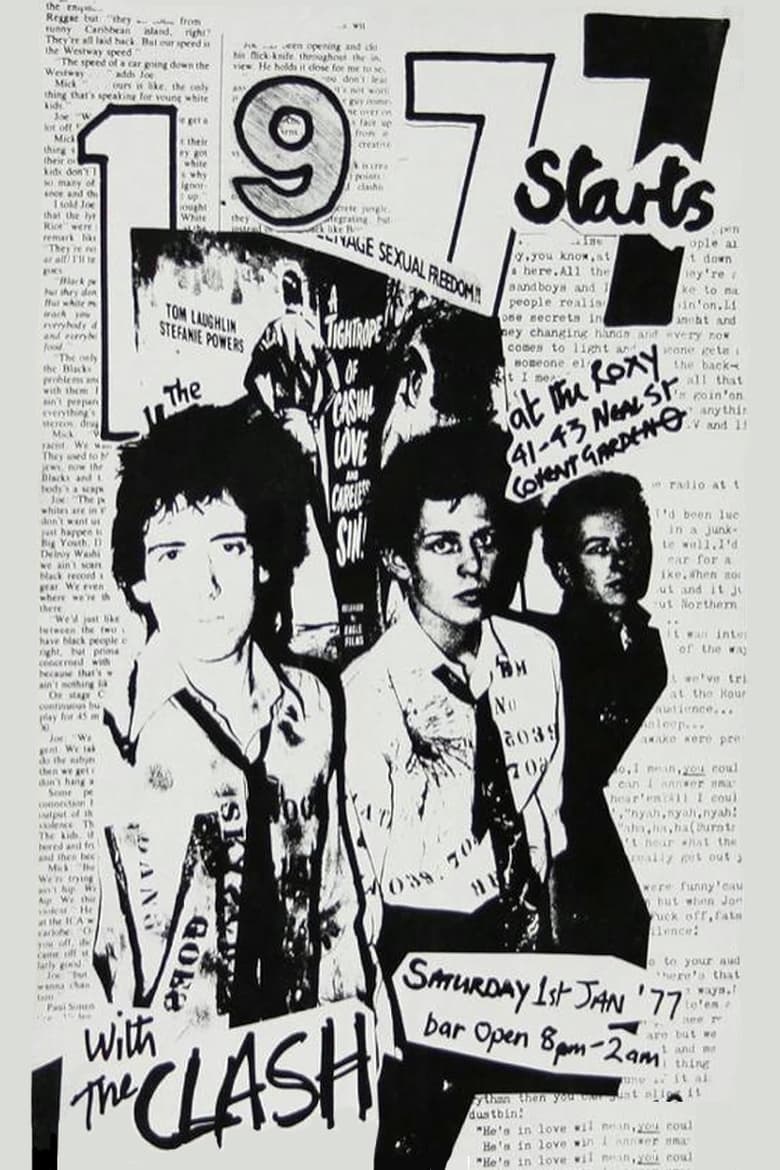 Poster of The Clash: New Year's Day '77