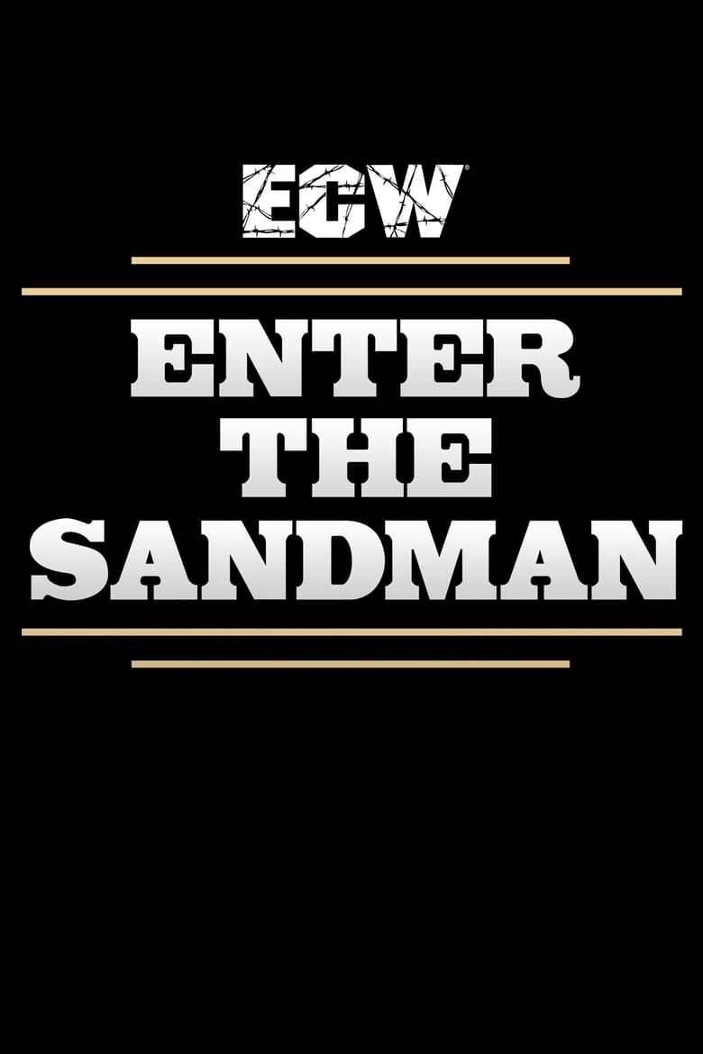 Poster of ECW Enter The Sandman