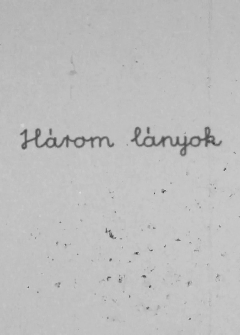 Poster of Három lányok