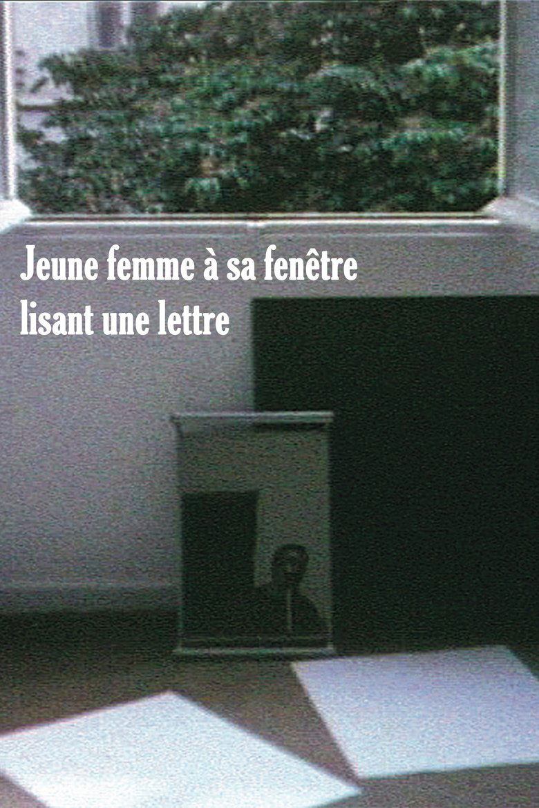 Poster of Jeune femme à sa fenêtre lisant une lettre