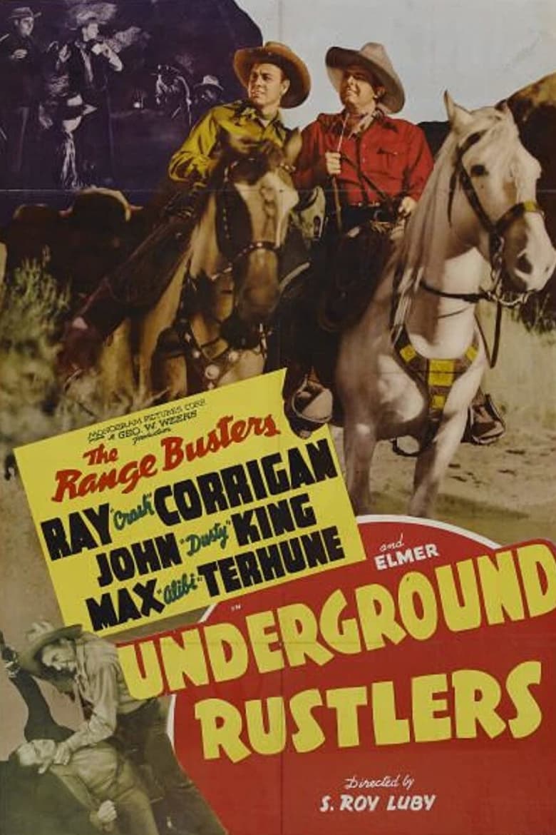 Poster of Underground Rustlers