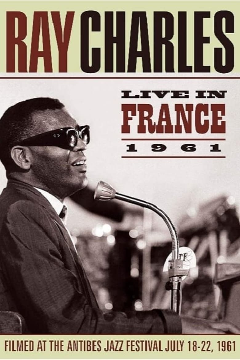 Poster of Ray Charles - Live in France 1961