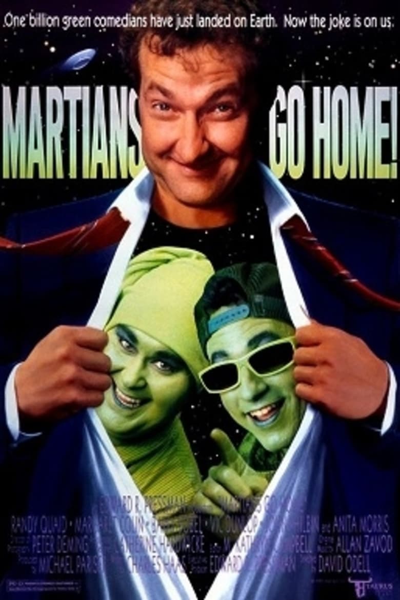 Poster of Martians Go Home