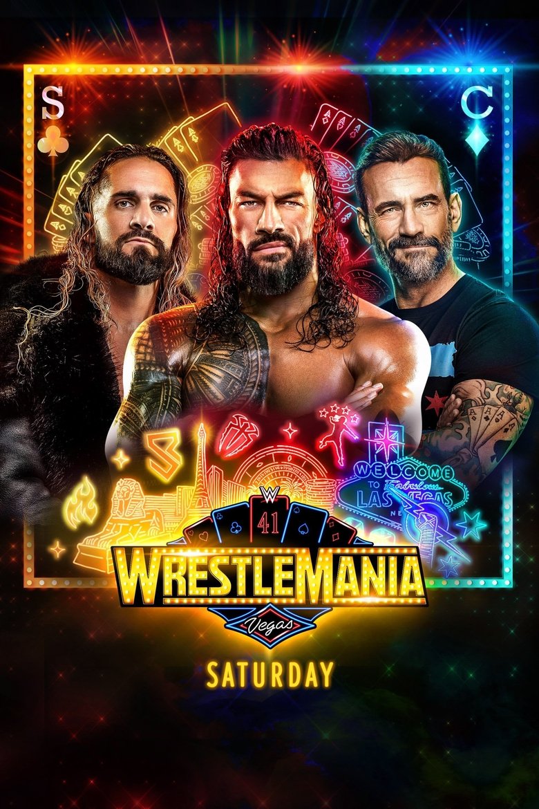 Poster of WrestleMania 41: Saturday