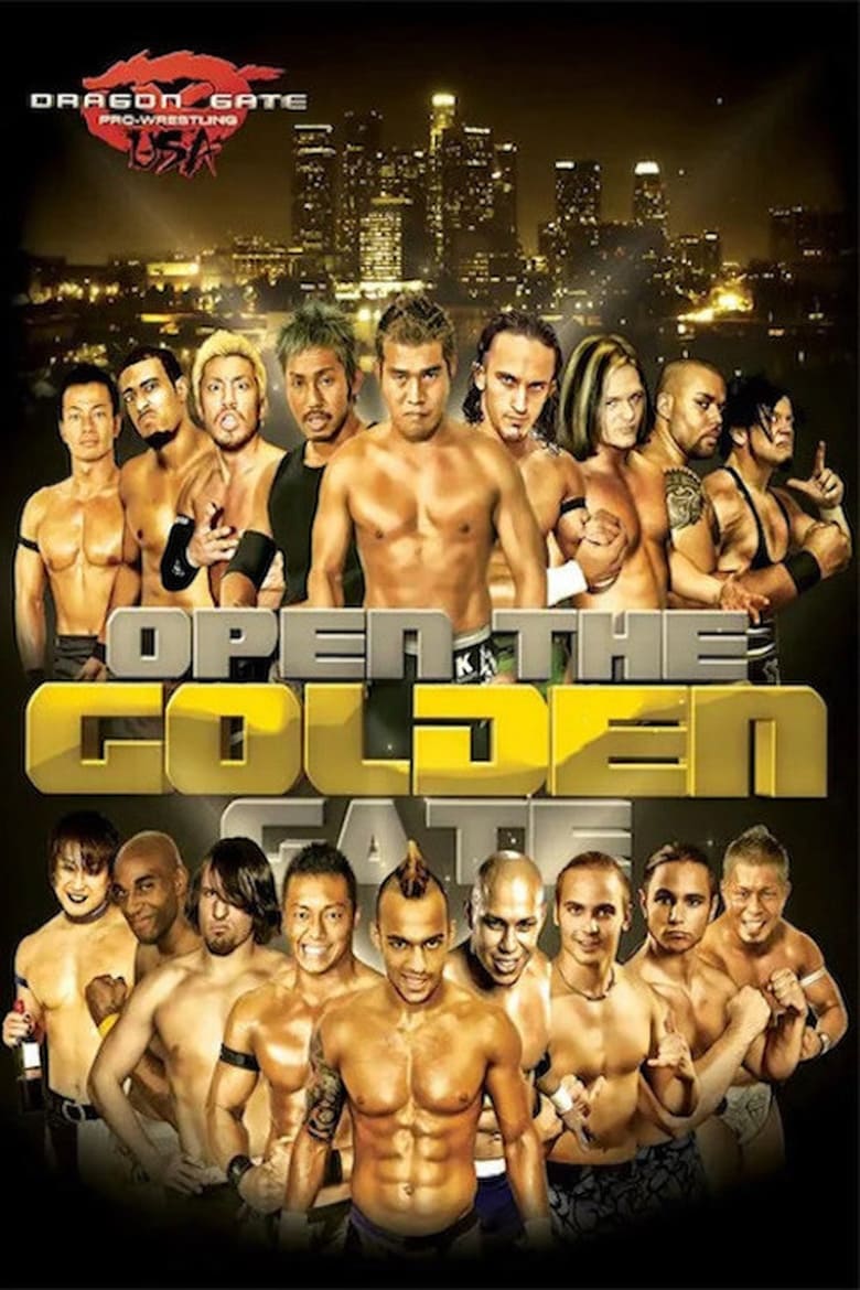 Poster of Dragon Gate USA Open The Golden Gate