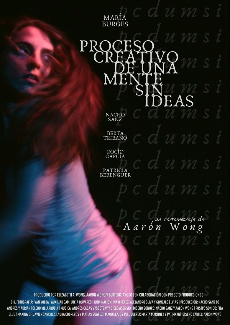 Poster of Proceso creativo de una mente sin ideas (PCDUMSI)