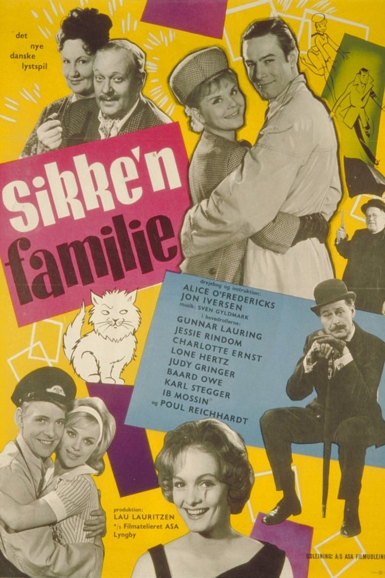 Poster of Sikke'n familie