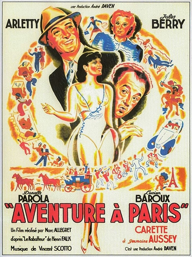Poster of Adventure in Paris