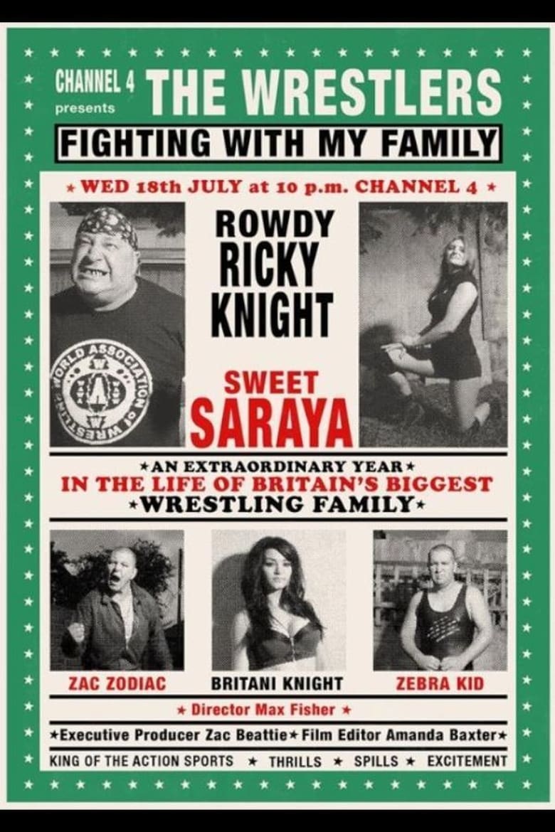 Poster of The Wrestlers: Fighting with My Family