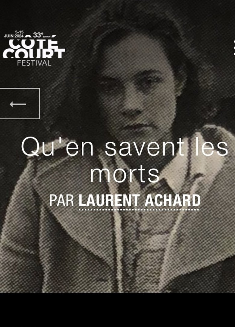 Poster of Qu'en savent les morts ?