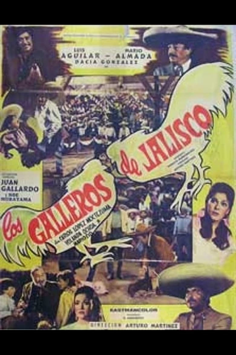 Poster of Los galleros de Jalisco