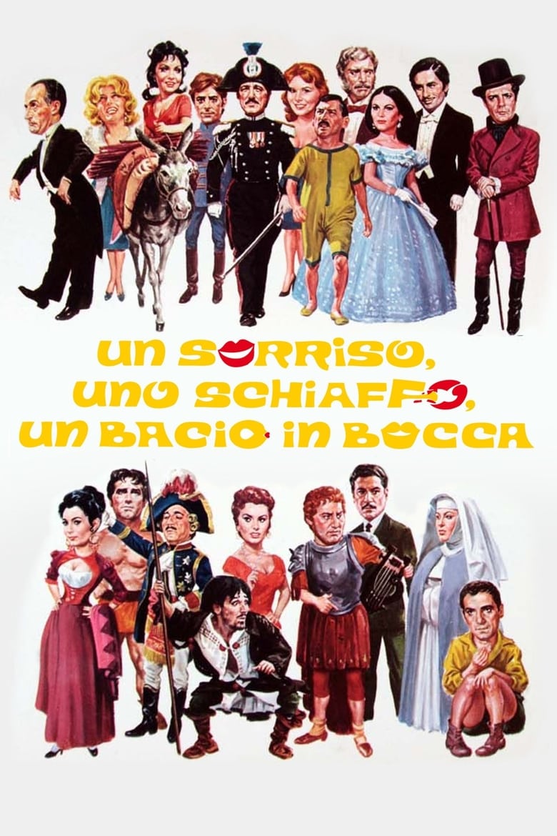 Poster of Un sorriso, uno schiaffo, un bacio in bocca