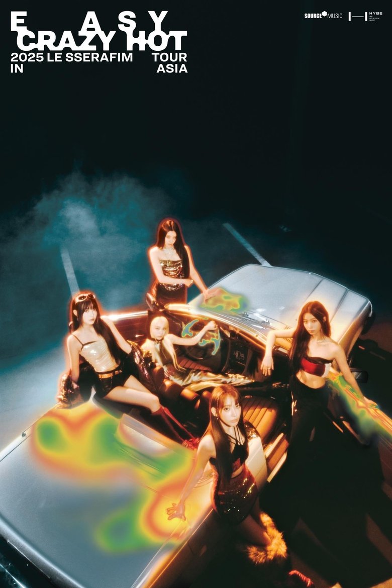 Poster of LE SSERAFIM 'Easy Crazy Hot' Tour in Incheon
