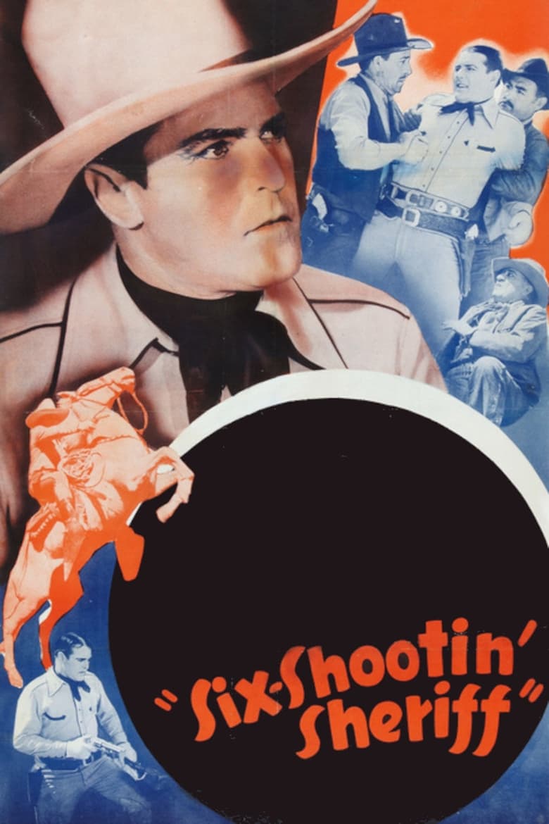 Poster of Six Shootin' Sheriff