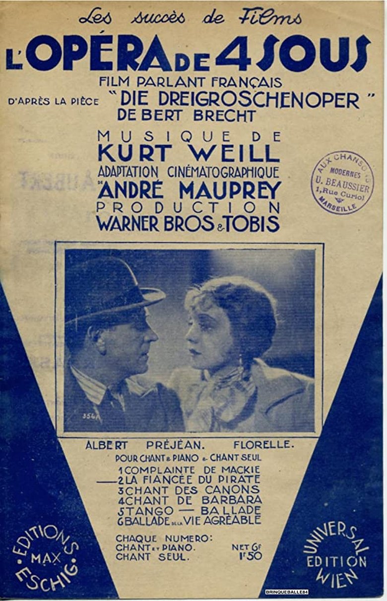 Poster of The Threepenny Opera