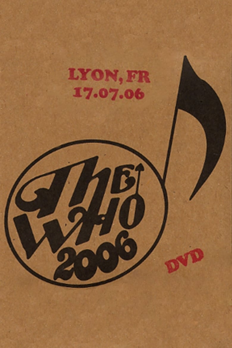 Poster of The Who: Lyon 7/17/2006