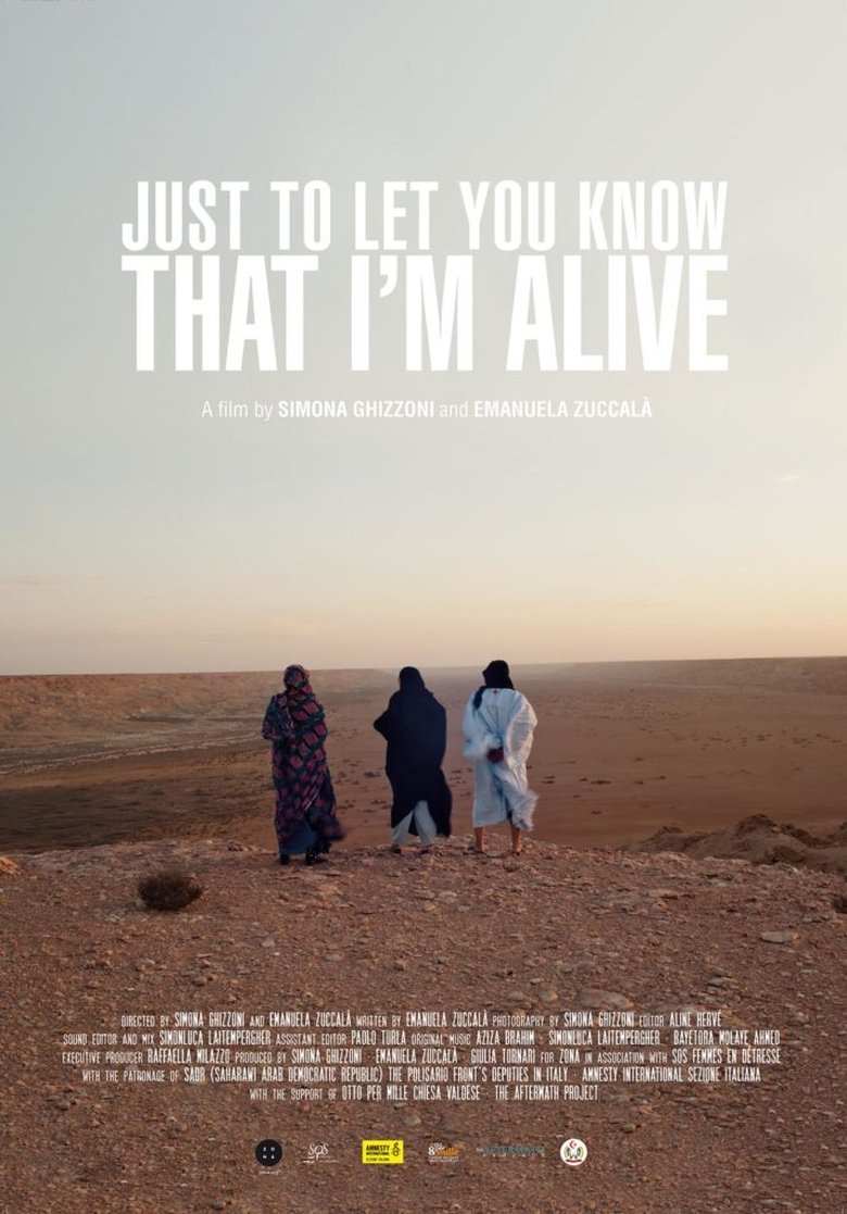 Poster of Just to let you know that I'm alive