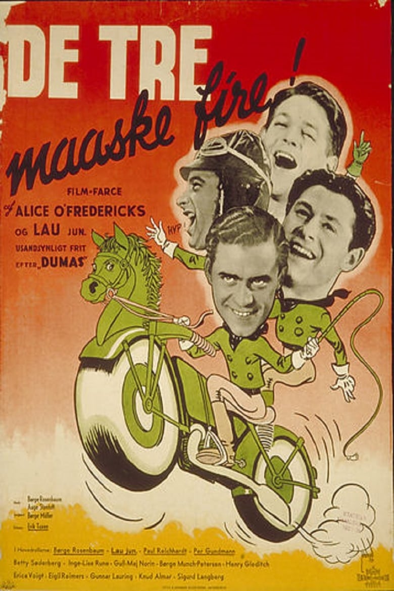 Poster of De tre måske fire