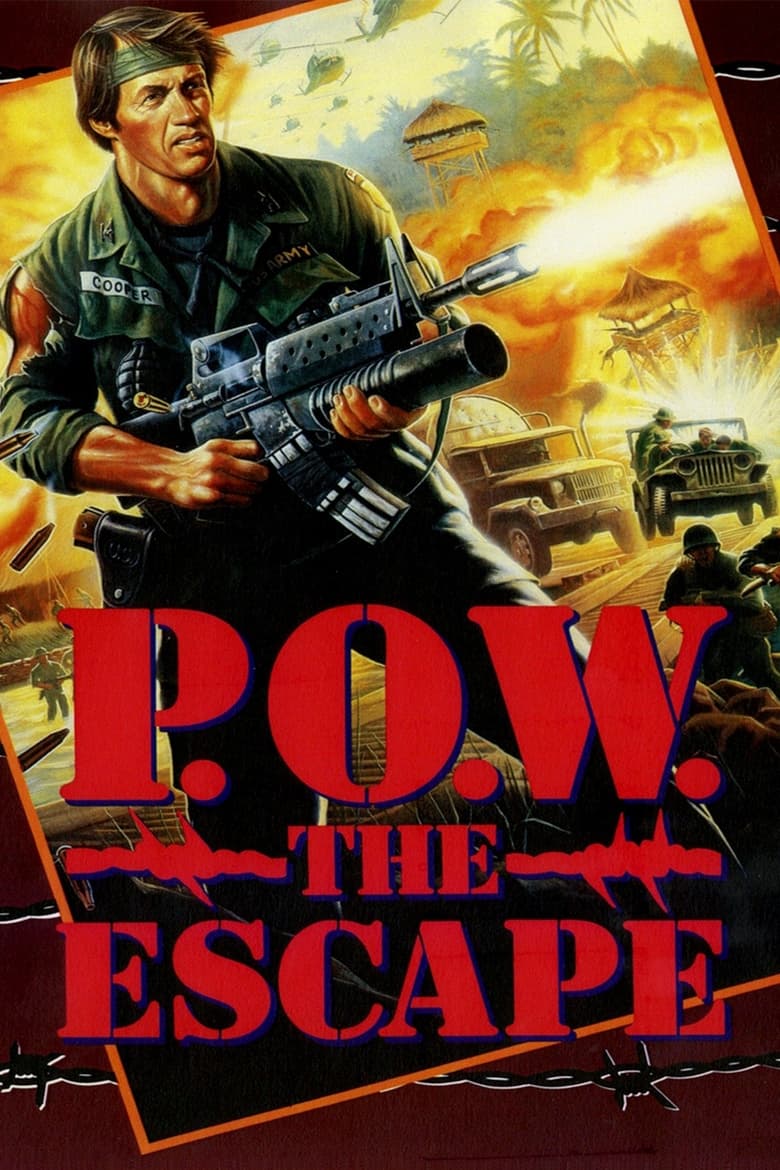 Poster of P.O.W. The Escape