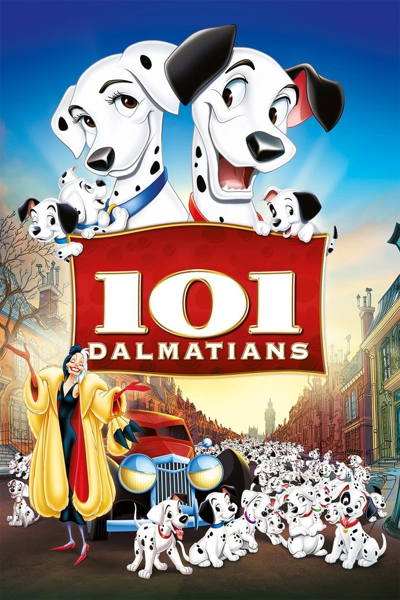 Poster of One Hundred and One Dalmatians